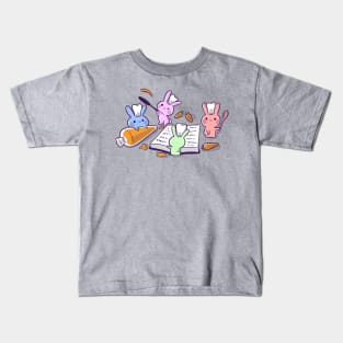 Cooking Bunnies Kids T-Shirt